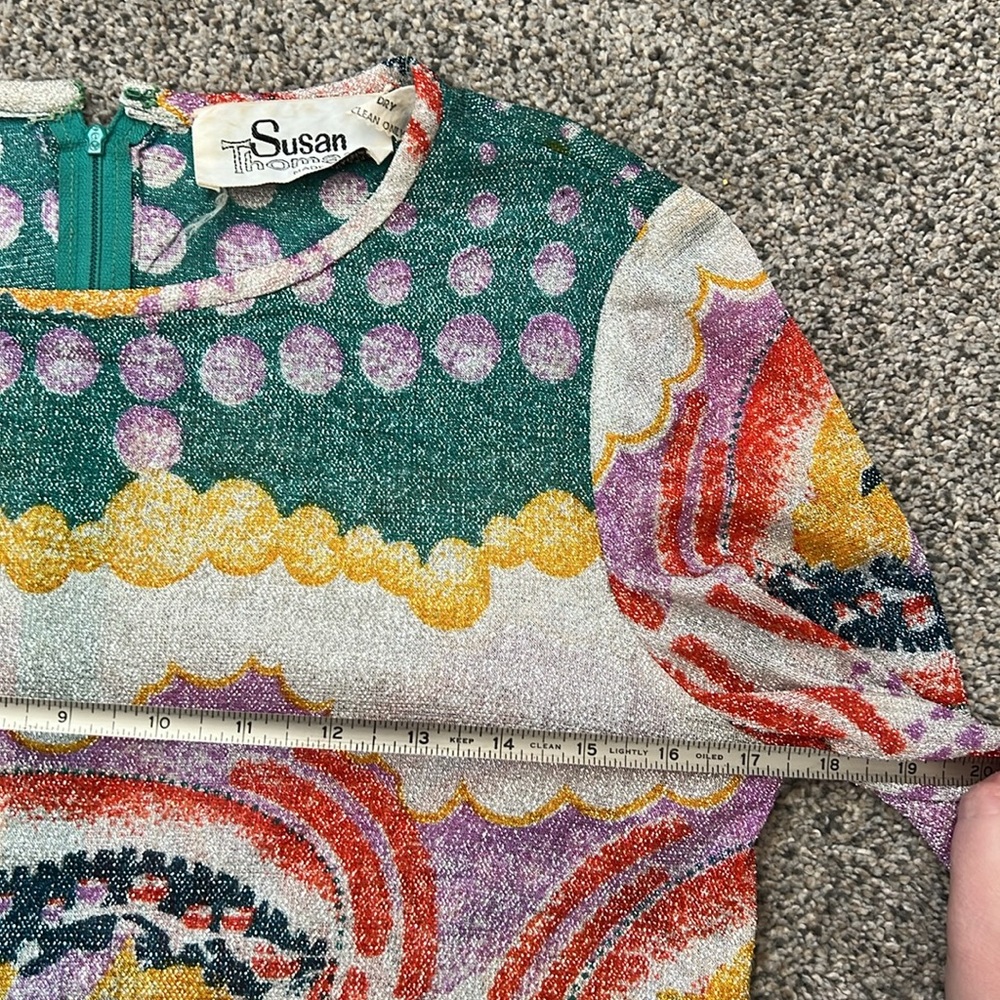 Vintage Susan Thomas Metallic Skirt Set - Picture 14 of 16